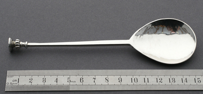 Guild of Handicraft Arts & Crafts Silver Seal Top Spoon - Harts of Chipping Campden, Golden Jubilee